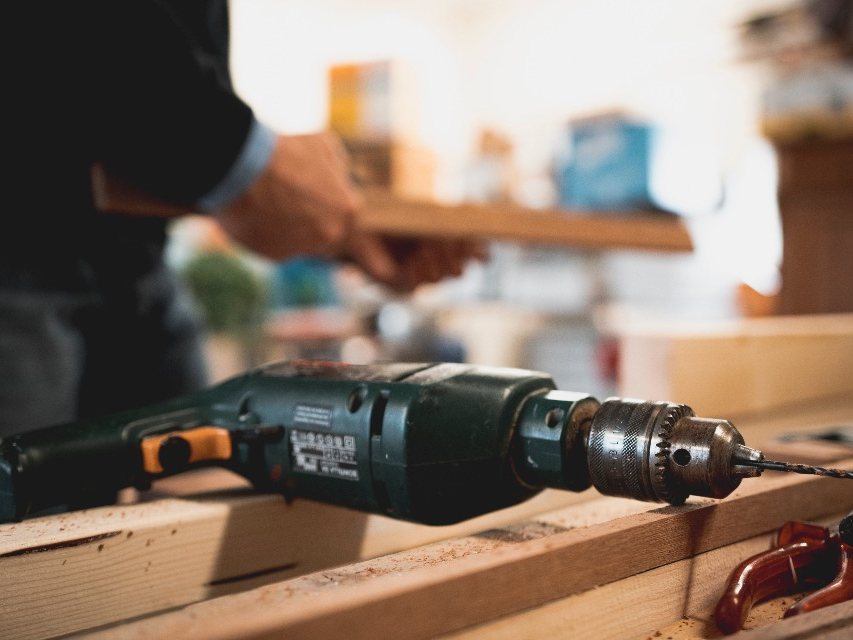 An Ironwood apprentice working in the Bermondsey shop