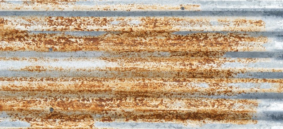 Weathering steel from the Monolith material library